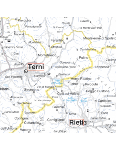 Mappa del Lazio MAGNETICA 100x125 cm