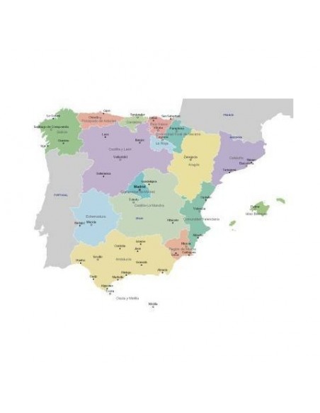 SPAGNA - Mappa delle regioni pdf