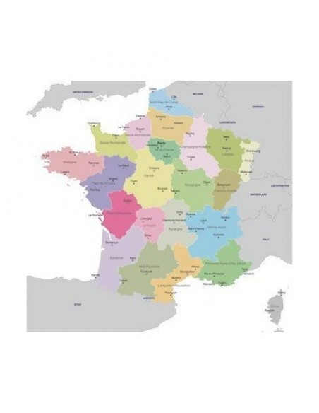 FRANCIA - Mappa delle regioni pdf