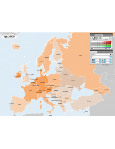 Mappa degli stati d'Europa pdf