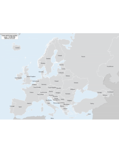 Mappa degli stati d'Europa pdf