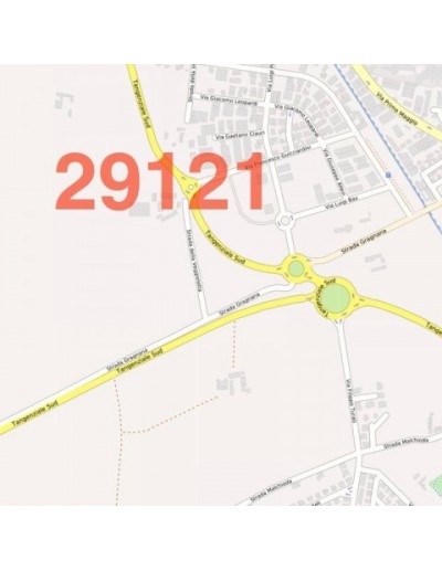 Mappa dei cap di Pesaro jpg