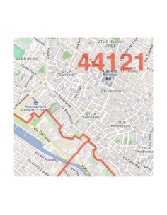 Mappa dei cap di Ferrara jpg 2