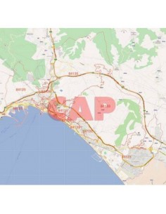 Mappa dei cap di Salerno jpg