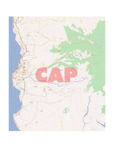 Mappa dei cap di Reggio Calabria jpg