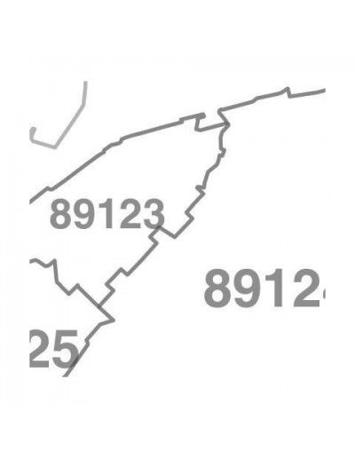 Mappa dei cap di Reggio Calabria jpg