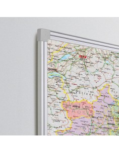 Mappa Italia Politica MAGNETICA 120x135 cm 2