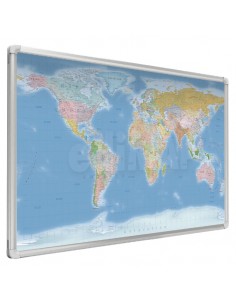 Mappa del Mondo MAGNETICA - 200 x 100 cm
