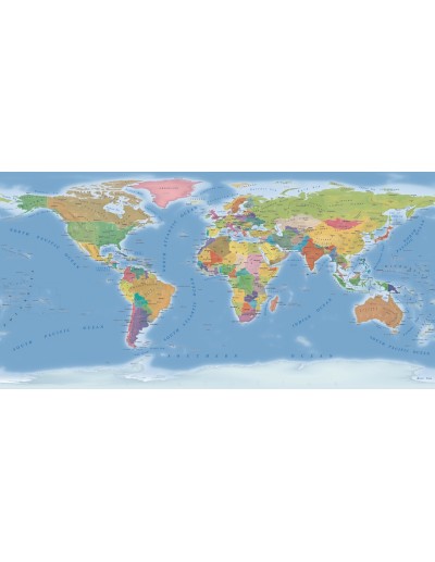 Mappa del Mondo Politica MAGNETICA - 100 x 50 cm