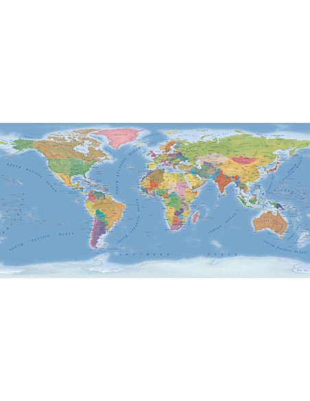 Mappa del Mondo Politica MAGNETICA - 100 x 50 cm