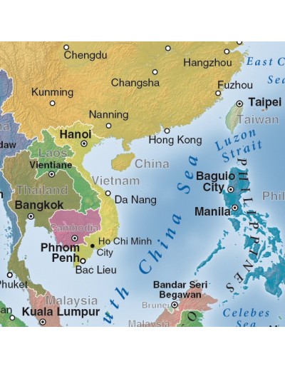 Mappa del Mondo Politica MAGNETICA - 100 x 50 cm