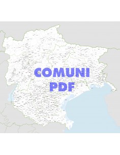Mappa dei comuni del Triveneto pdf