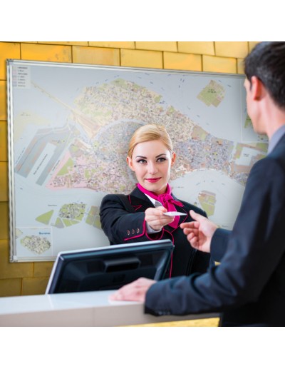 Mappa di Venezia MAGNETICA 120x80 cm