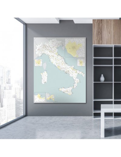 Mappa dell'Italia Amministrativa - PANNELLO...