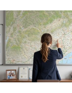 Mappa del Veneto - PANNELLO 120x130