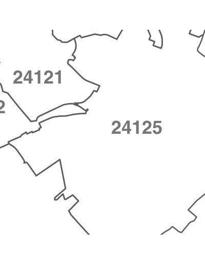 Mappa dei cap di Bergamo jpg