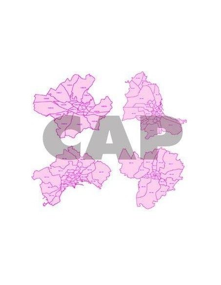 Carte dei CAP delle 41 città jpg