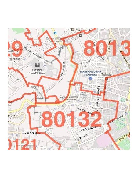 Carte dei CAP delle 41 città jpg