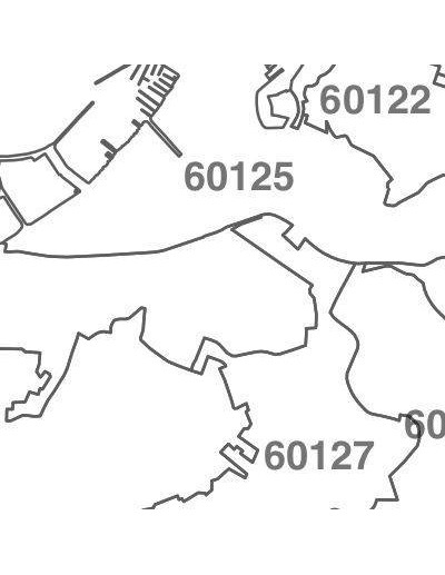 Mappa dei cap di Ancona jpg