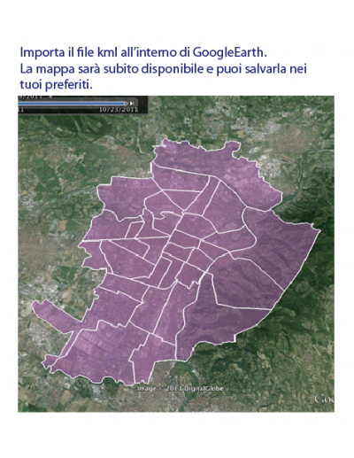 Mappe dei CAP delle 41 città KML