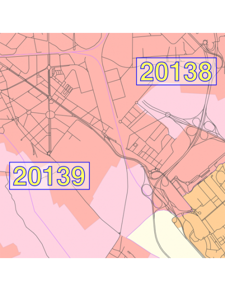 Carte dei CAP delle 41 città ShapeFile