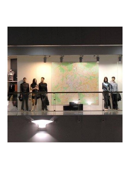 Mappa dei CAP di Roma GRA - Poster 150x150 cm