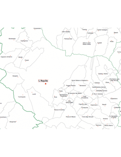 Mappa dei Comuni del Sud Italia - PANNELLO...