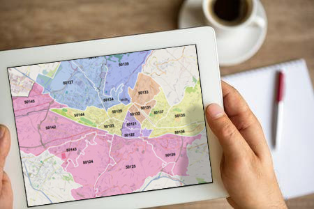 Mappe dei CAP PowerPoint