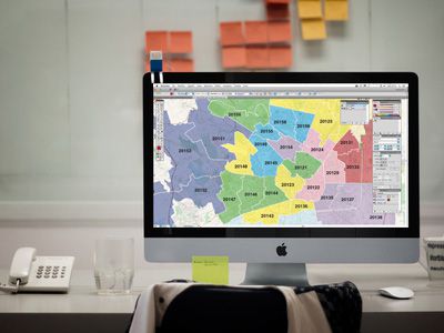 Mappa dei CAP di Milano